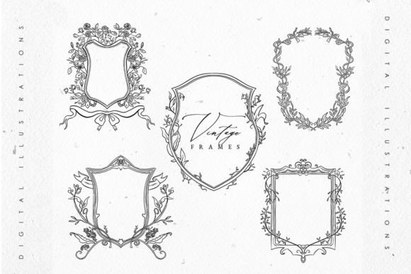 Download Vintage Victorian Frame Vol.2 - Victorian Collection