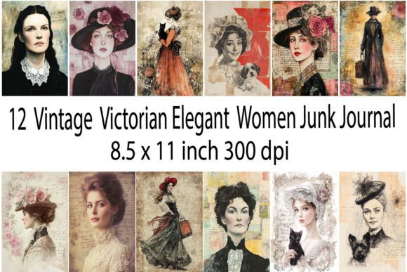 Download Vintage Victorian Elegant Women Junk Jou - Victorian Collection
